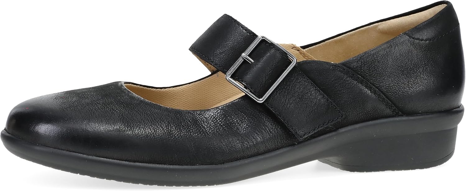 Dansko Collette Women's Mary Jane Shoes - Removable Insole, Arch Support, Lightweight Rubber Outsole, Comfortable for Flight Attendants, Teachers & Office Wear