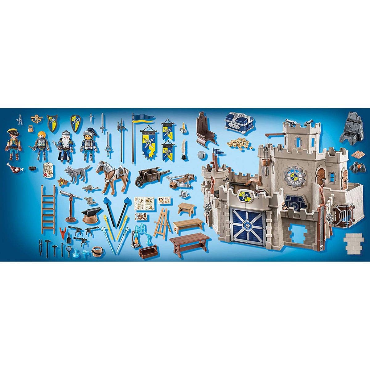 Playmobil Novelmore 70220 Grand Castle of Novelmore, For children ages 5 to 10