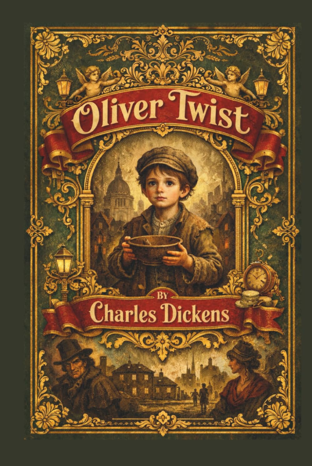 Oliver Twist by Charles Dickens : The Restored 1838 Vintage Gift Edition (Skylark Gift Editions)