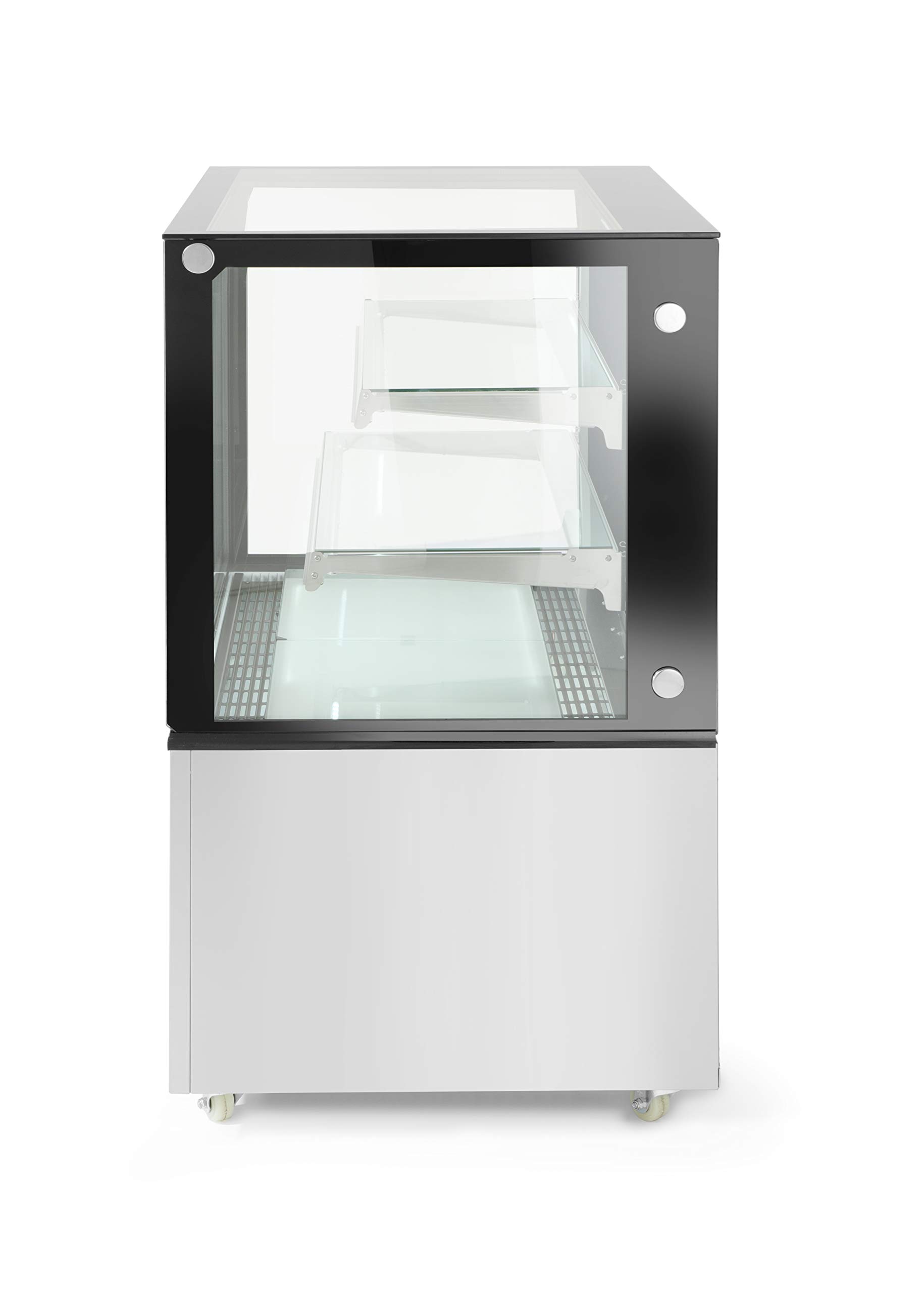 HENDI Vitrinas expositoras refrigeradas con 2 baldas - 300 L - 230V / 480W - 915x675x(H)1210 mm