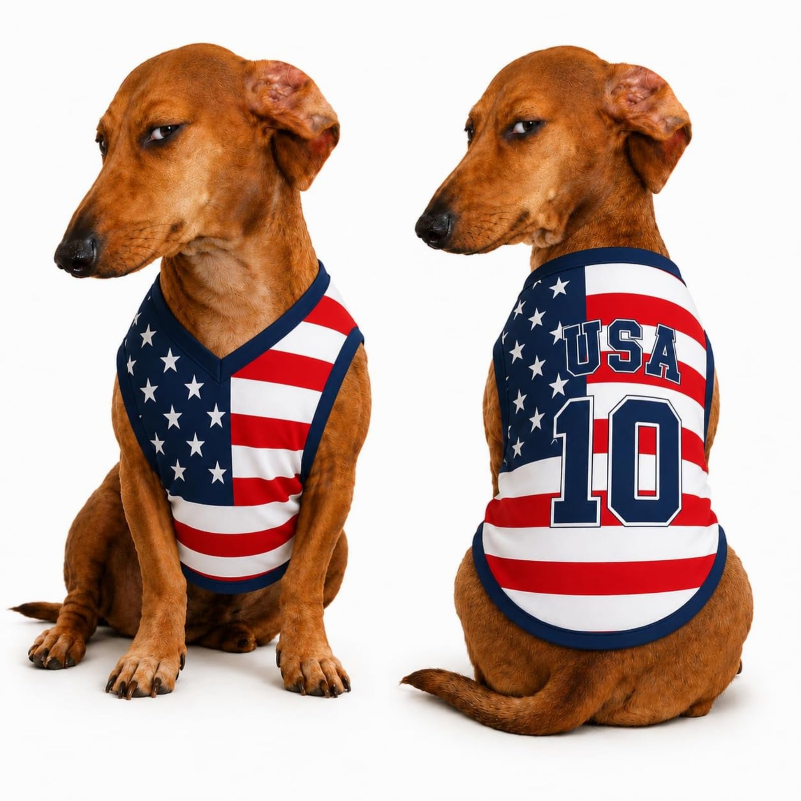 Custom Dog Football Jersey with Name Number Logo, Personalised 2026 Pet Jersey, Breathable Quick Dry T-Shirt for Small Medium Large Dogs, Gift for Fans
