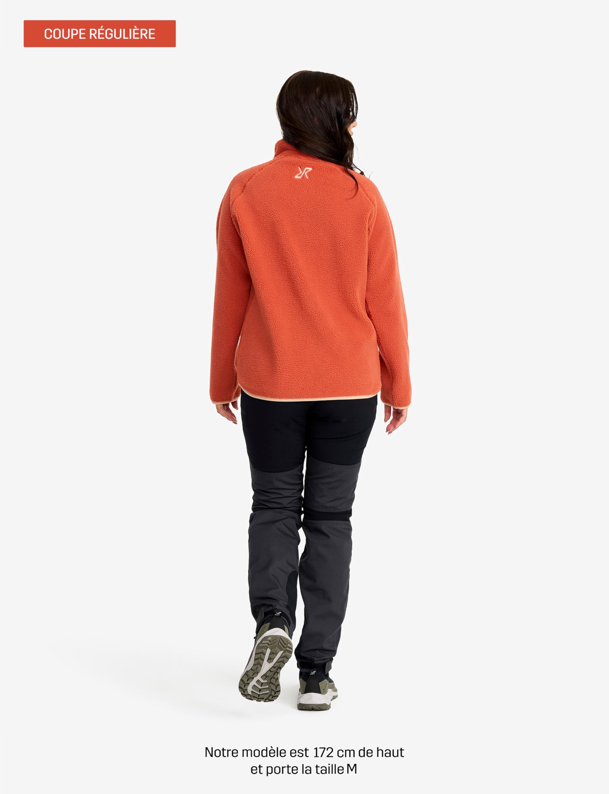 RevolutionRace Canyon Full-Zip Pile Fleece pour Femme, Veste Polaire d'extérieur Parfaite pour la Randonnée