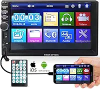 Central Multimídia Mp5 First Option 7810H Universal 2din Bt Usb Fm Leitor SD