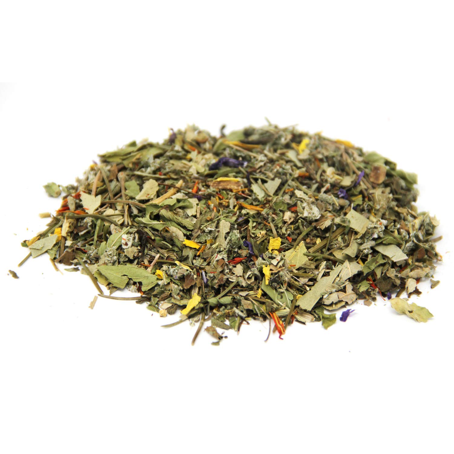Té de hierbas de montaña - Té de hierbas alcalino con sabor aromático refrescante sin aromatizantes - 200 g Té alcalino de Quertee