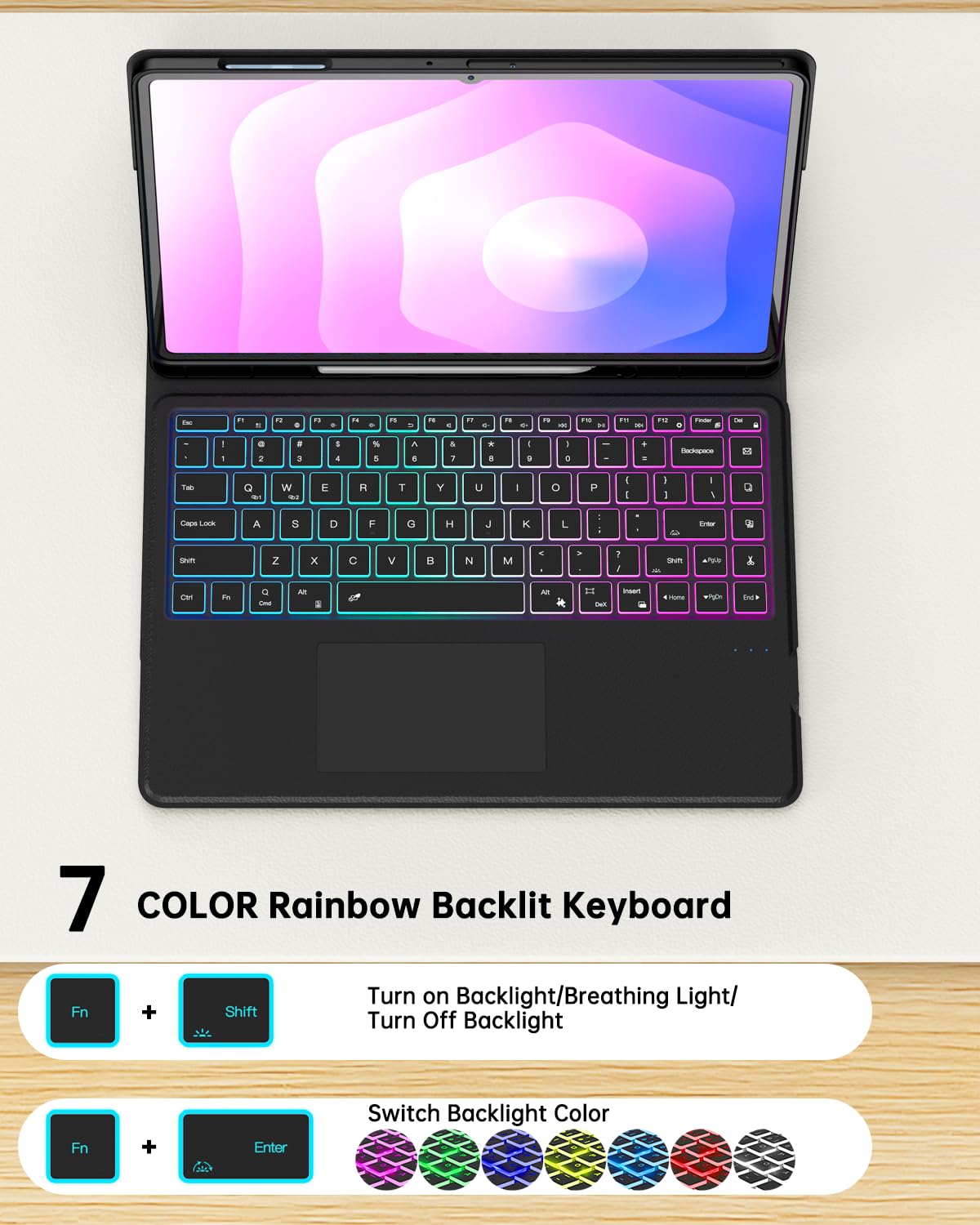 Amazon.com: Ai Key Keyboard Case for Samsung Galaxy Tab S11 Ultra