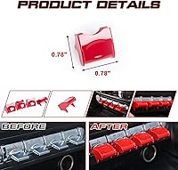 Vista 3 de x xotic tech Cubierta del botón del interruptor de la consola central, accesorios interiores, cubierta de botón de navegación de control