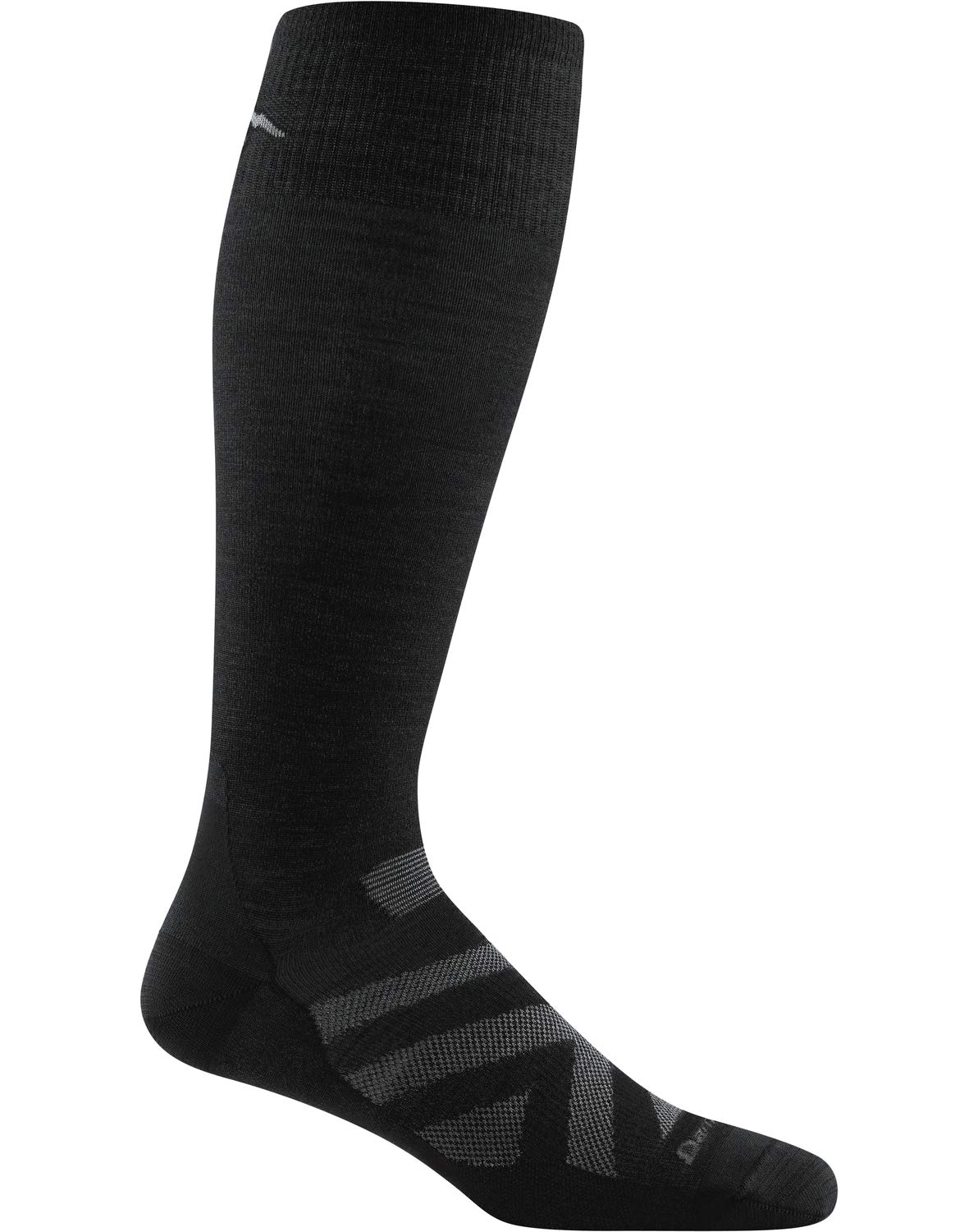 Darn Tough Men's RFL OTC Ultra-Lightweight Ski and Snowboard Sock (Style 8001) - Black, X-Large