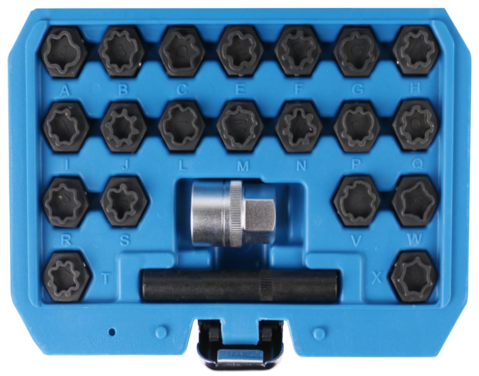 BRILLIANT TOOLS BT691360 Felgenschloss-Sortiment | für Audi 22-TLG. [Powered by KS Tools]