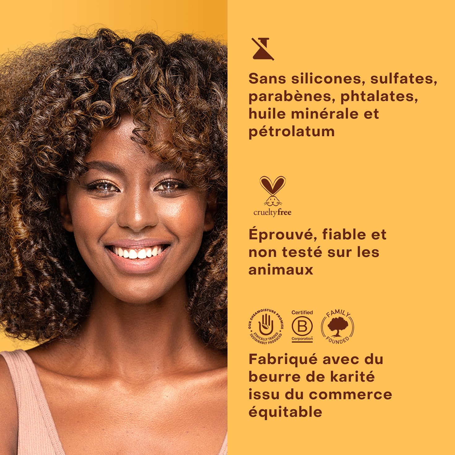 SheaMoisture Shampooing, Après-shampooing et Masque de Traitement en Profondeur pour cheveux abîmés Beurre de Karité Brut Shampooing 1x384 ml, Après-shampooing 1x384 ml, Masque de traitement 1x355 ml