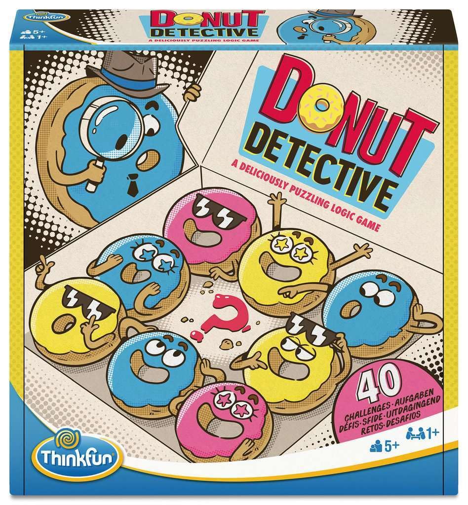 ThinkFun Doughnut Detective - Thinking Game from 5 Years