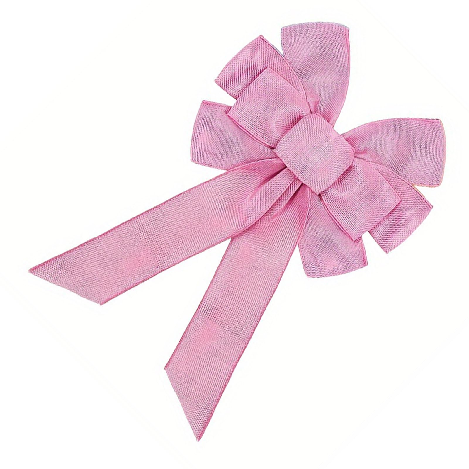 Bows for Wreath, Decorative Wreath for Front Door, Spring Easter Ornament Tree Toppers Bowknot for Outdoor Spring for Wreaths