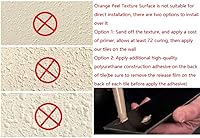 Vista 7 de Art3d Azulejos de vidrio de 40 piezas para salpicaduras de cocina, azulejos blancos de 3 x 6 pulgadas