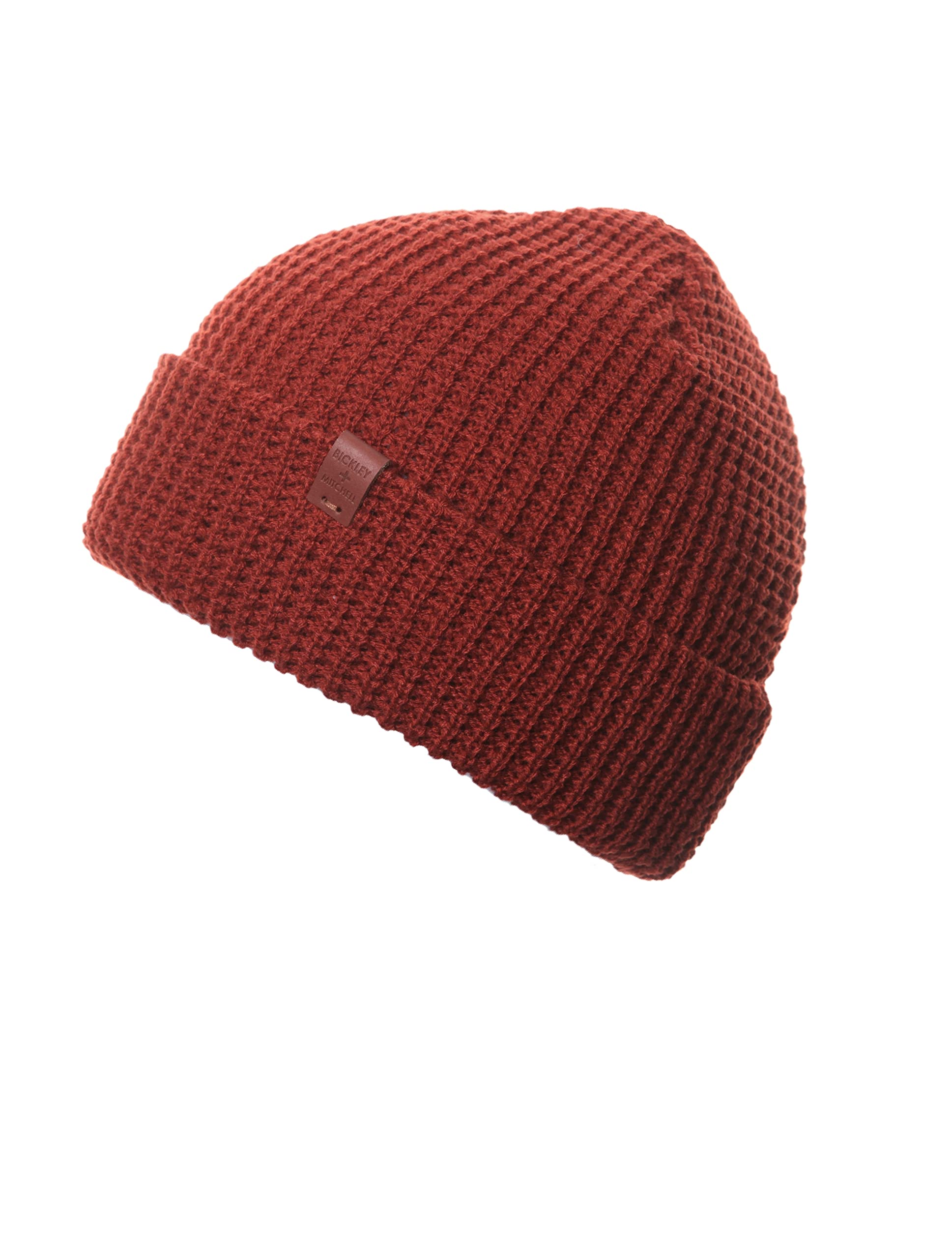 Bickley & Mitchell BICKLEY+MITCHELL 3008-01-11-96-Gorro de Lana para niño (7-9 años) Boys Basic 3008-01-11-96 Years, Rusty, 3-6 Años para Niños
