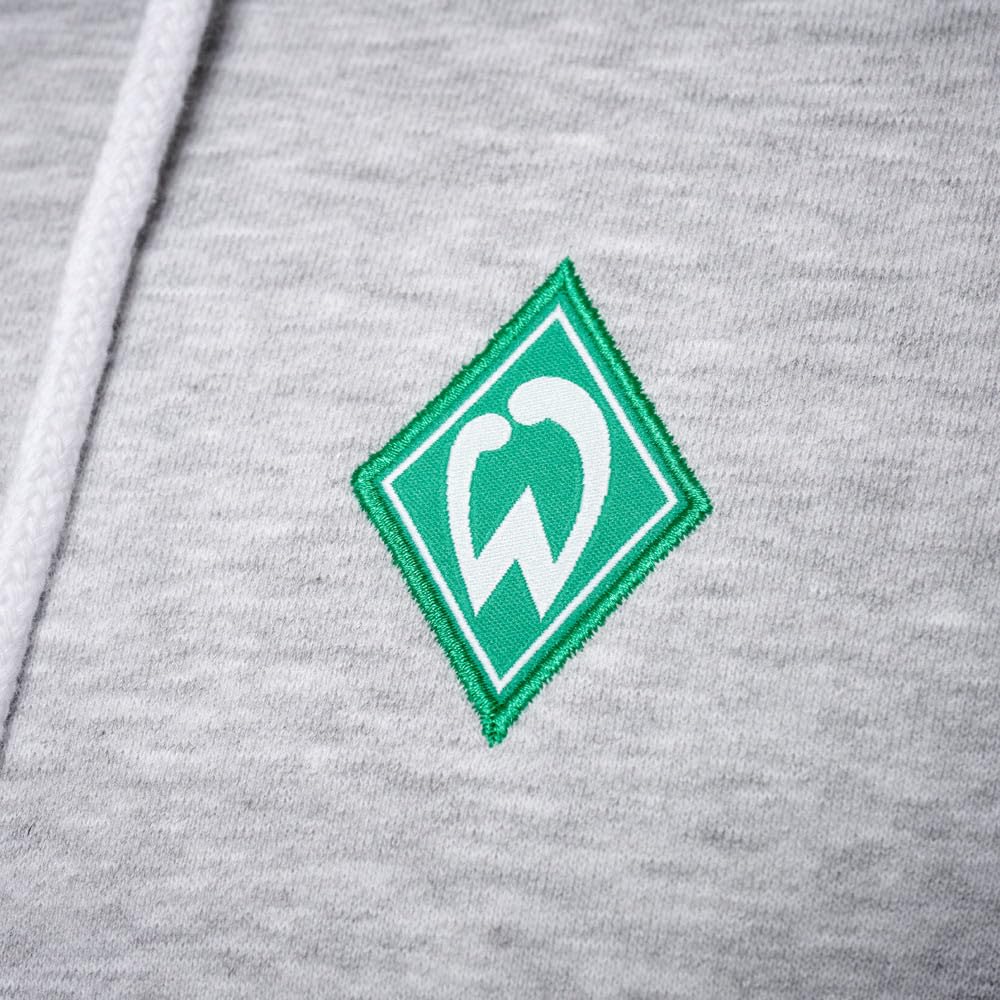 Werder Bremen SV GOTS Sweatjacke grün/grau