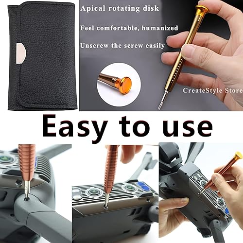 Miniatura 5 de Herramientas de reparación de destornilladores compatibles con DJI All Drone compatibles con DJI FPV/Avata 2/Avata/Mavic 3 Pro/Mavic 3/Mini 4/Mini 3