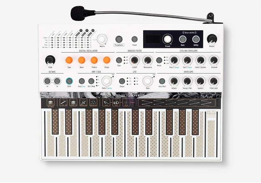 Arturia MicroFreak Vocoder Edition Sintetizador híbrido : Amazon