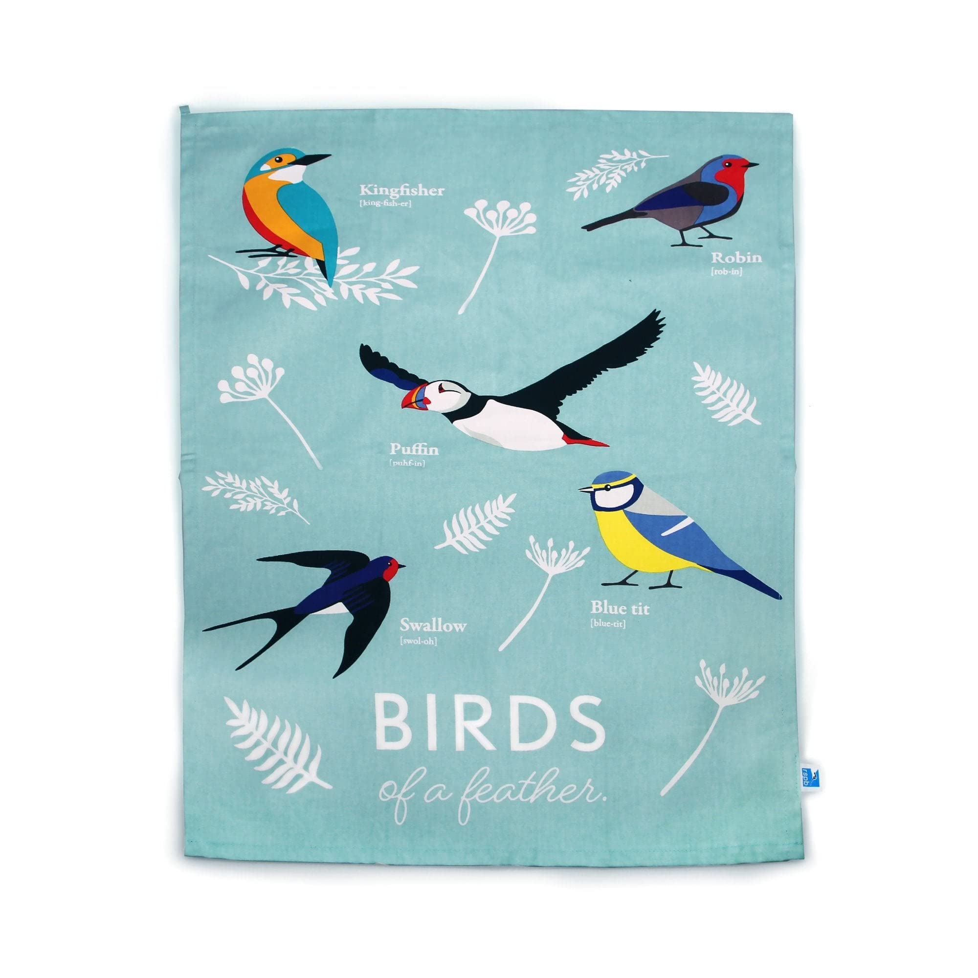 Shruti Rspb - Aprons & Tea Towels - Rspb Tea Towel - Birds