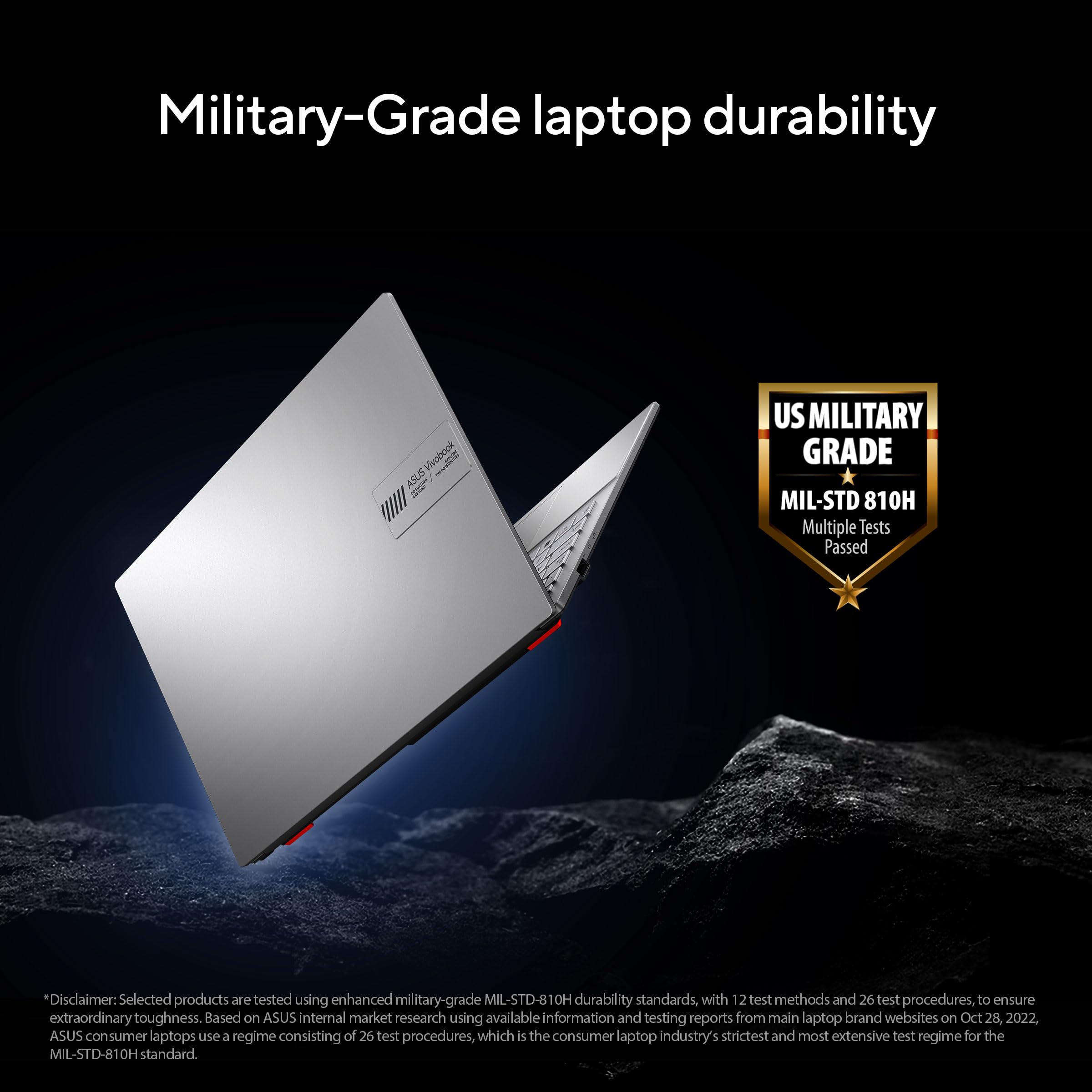 ASUS Vivobook Go 14 (2026),AMD Ryzen 3 30 Processor,AMD Radeon iGPU,8GB RAM,512GB SSD,FHD,14" (35.5 cm),Windows 11,M365 Basic(1Y)* Office 2024,Cool Silver,1.38 Kg,E1404FA-EB1224WS,Thin & Light Laptop — Amazon image 11