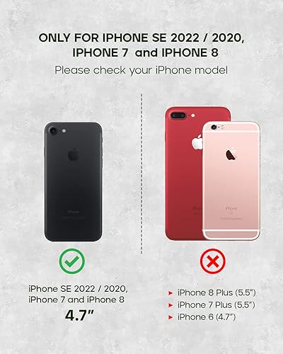 Miniatura 2 de Porter Riley - Funda de cuero para iPhone 11 (6.1 pulgadas). Premium Nubuck cuero genuino soportecubiertacarteraFlip Case con ranuras para tarjetas