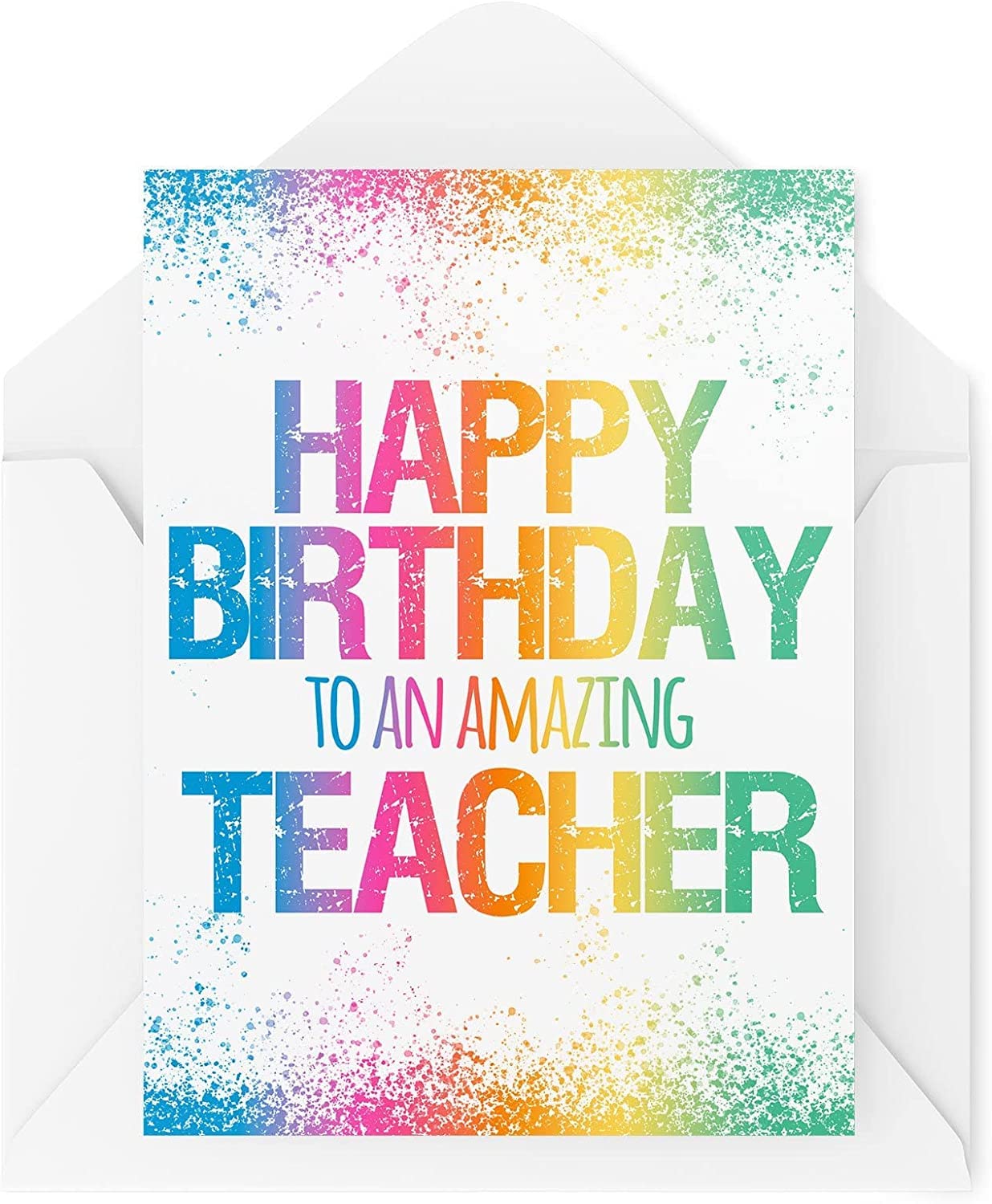Funny Birthday Cards | Happy Birthday To An Amazing Headteacher Card | Friend Occupation Work Colleague Coworker Novelty School | CBH1094