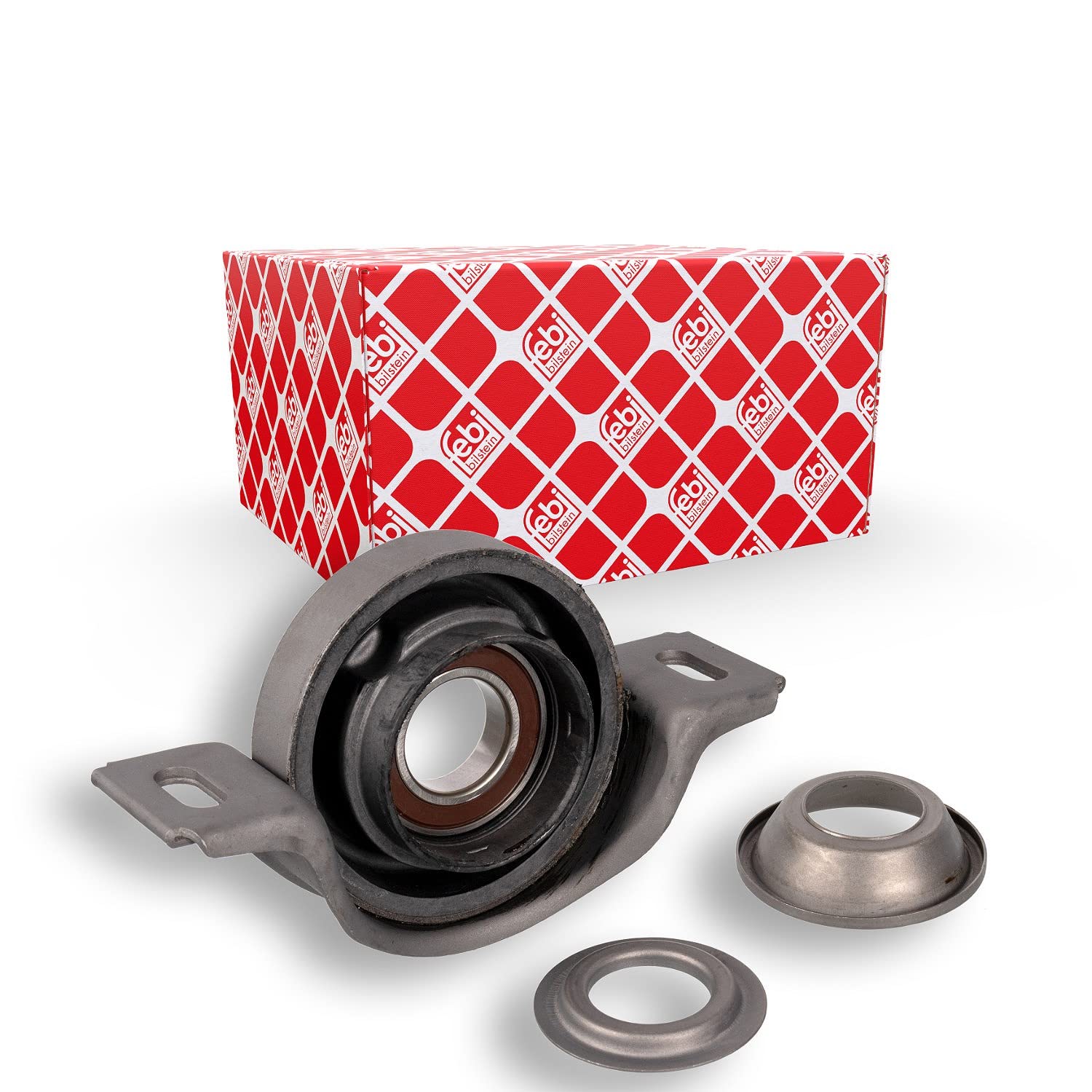 febi bilstein 32709 Propshaft Centre Support with ball bearing, pack of one