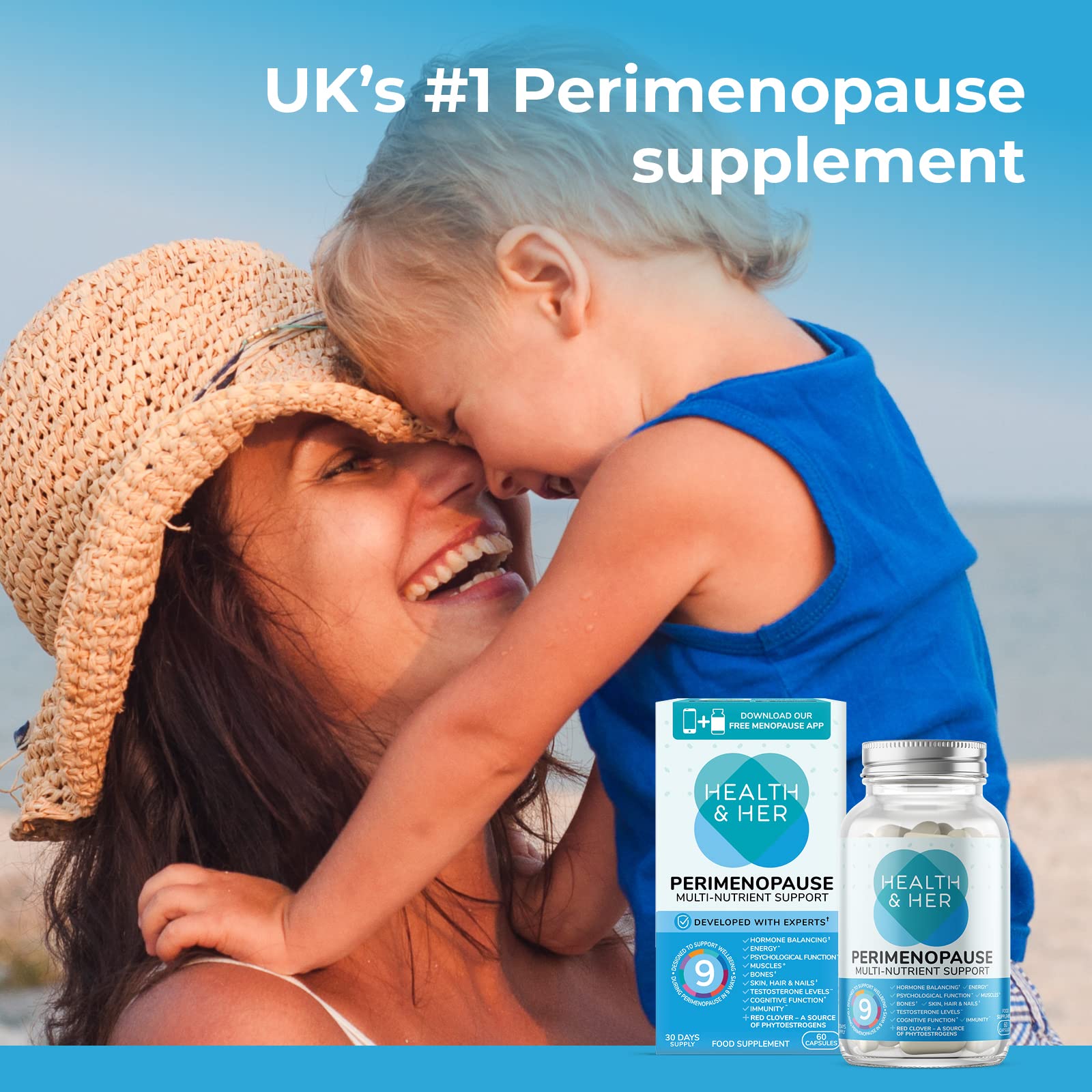 Buy Health & Her Perimenopause Supplements for Women Support for
