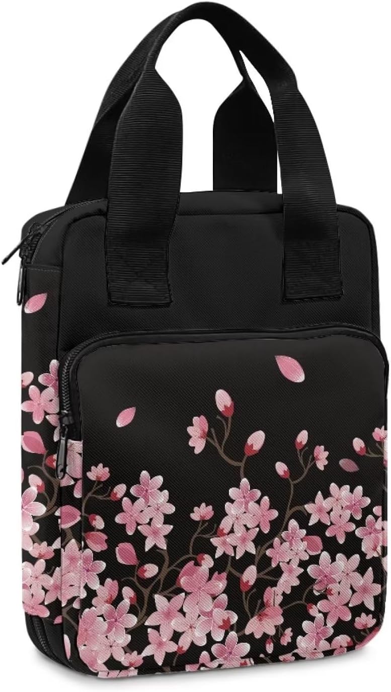 Mumeson Bible Cover for Men Women Big Size Bile Case Scripture Handbag with Multi Pockets Church Tote Bag