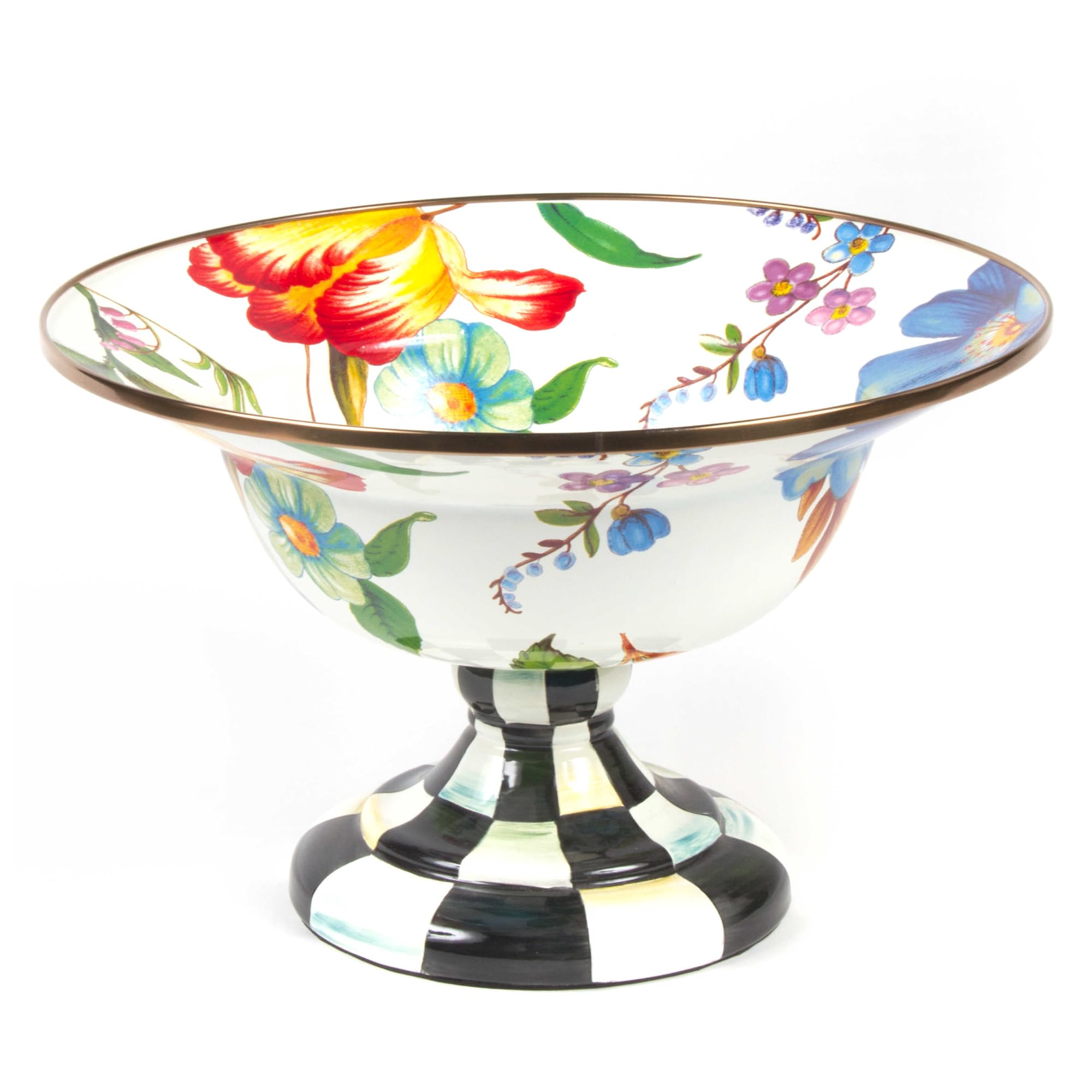 MACKENZIE-CHILDS エナメルコンポート MACKENZIE-CHILDS エナメルコンポート