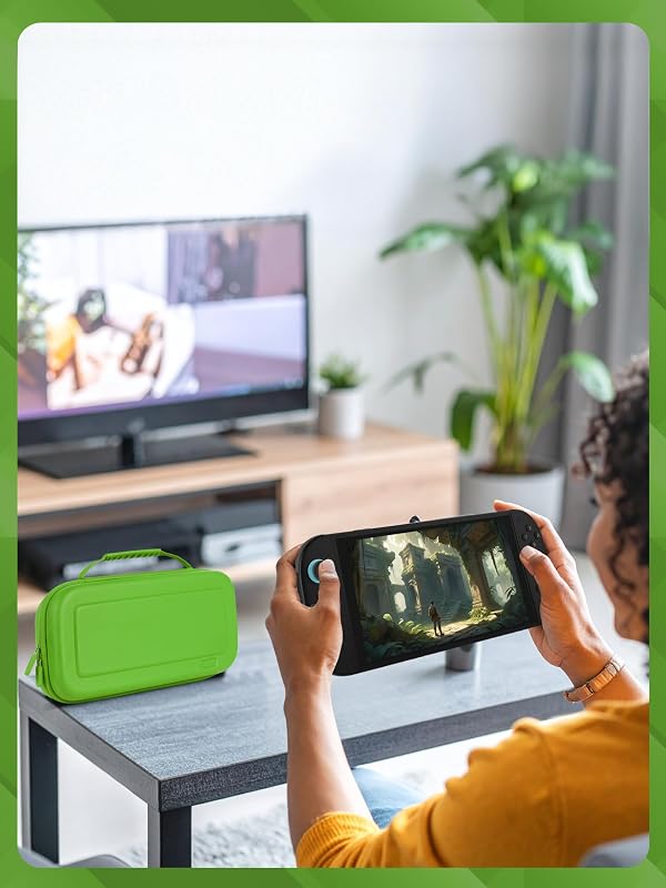 Orzly Case Compatible with Nintendo Switch 2 – Protective Travel Carry Case with Screen Padding, Game Card & microSD Slots, Zipped & Open Pockets for Accessories – 7.9" Gift Boxed by Orzly - Image 9