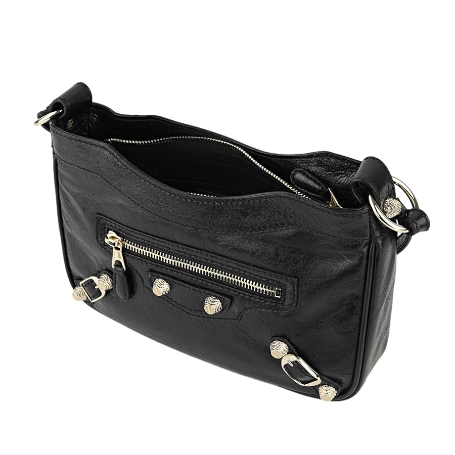 BALENCIAGA ブラックショルダーバッグ BALENCIAGA ブラックショルダーバッグ - メルカリ