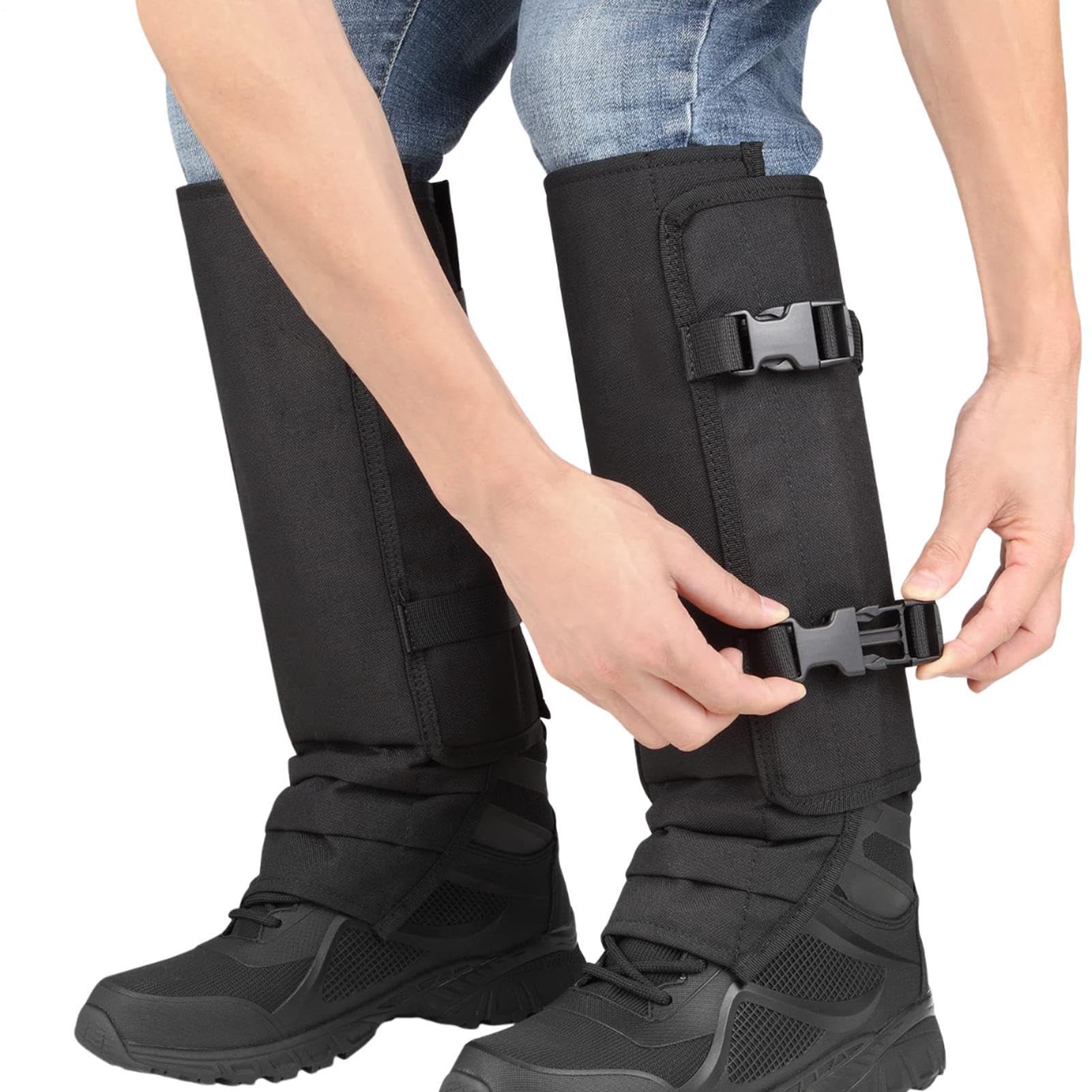 Générique Beingamaschen, 1 Paar, Anti-Miss, leicht | Reißschutz für Schuhe, Wandern, Wandern, Trekking, Jagd, Angeln, Abenteuer, Trail