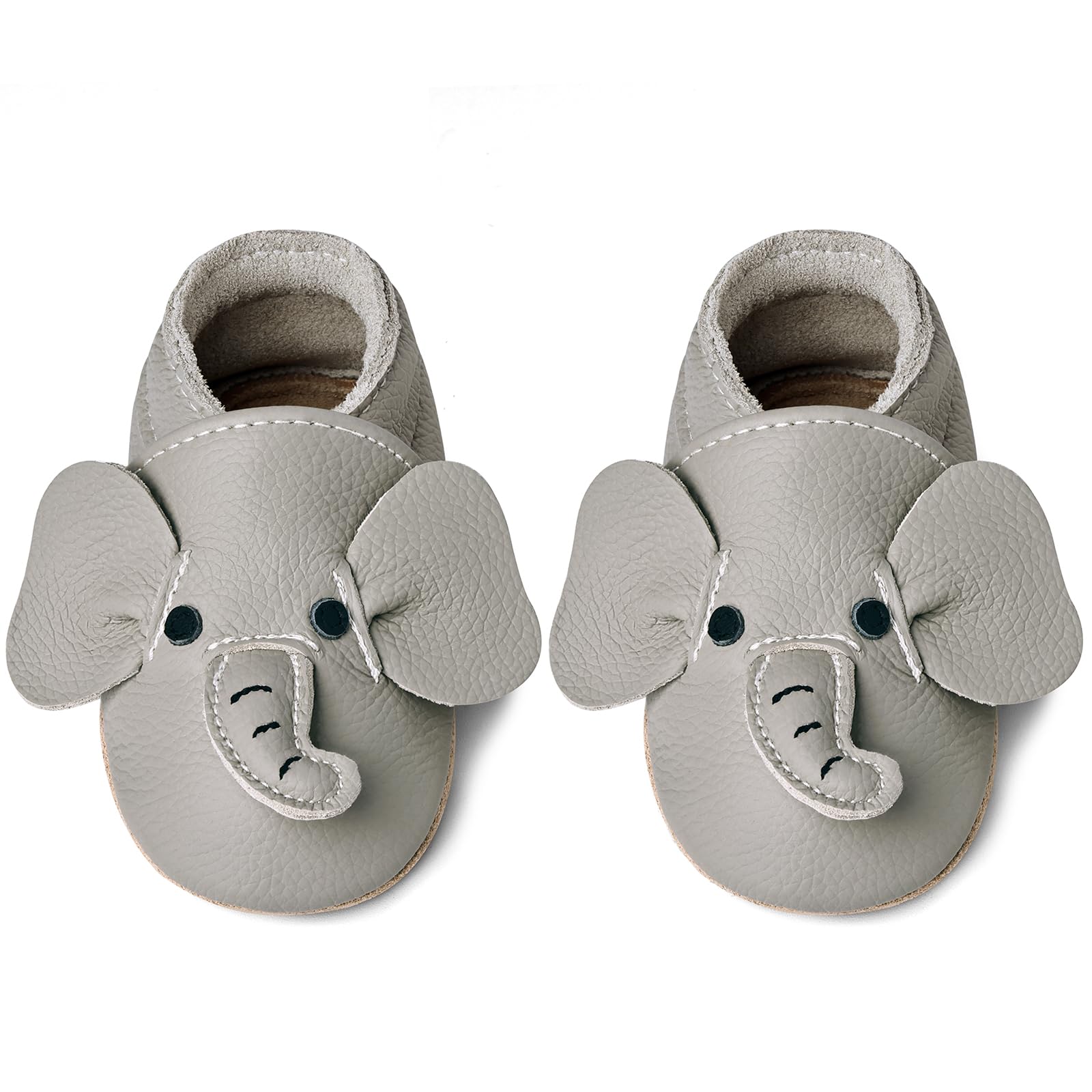 IceUnicorn Krabbelschuhe Baby Lauflernschuhe Jungen Weiche Leder Babyschuhe Kleinkind Lederschuhe mädchen Babyhausschuhe