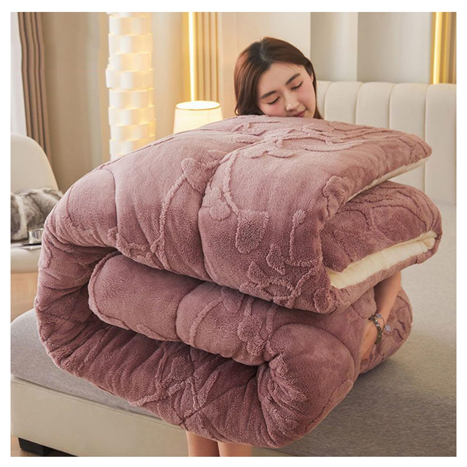 Trapunta Invernale, Coperta in Cashmere, Coperta in Agnello