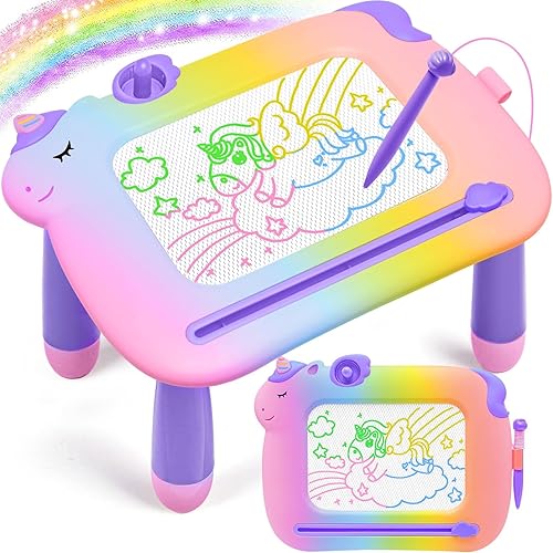 Juguetes para niños de 2 a 3 años, tablero de dibujo magnético, juguetes para bebés de 18 meses, juguetes para niños pequeños, tablero de garabatos,