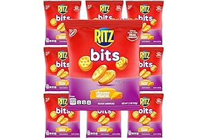 Ritz Bits Smores Snack Crackers, 1.5 oz Bags, 10 Count