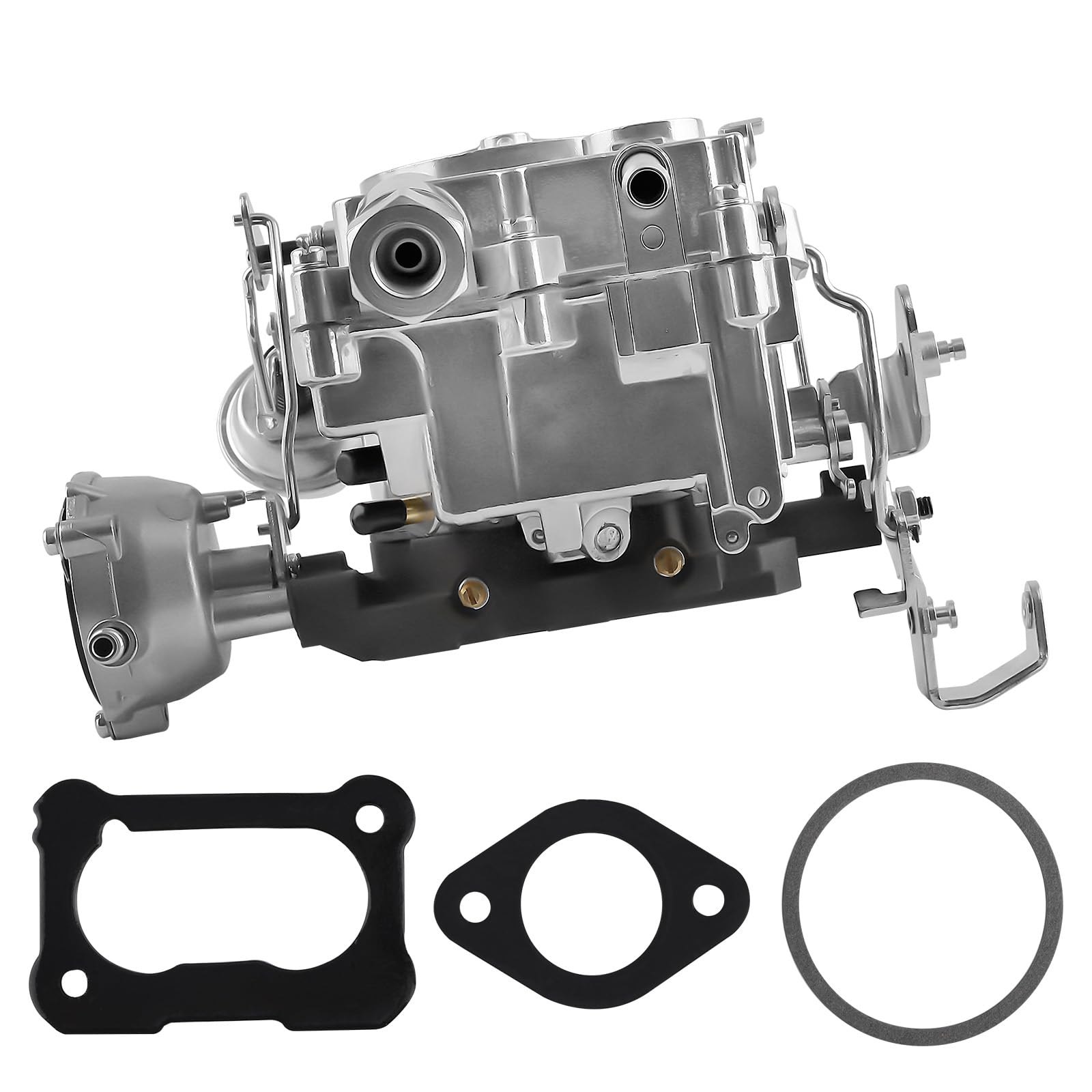 maXpeedingrods Carburatore per Chevrolet 350/5.7L 400/6.6L 1970-1980, ricambio carburatore in alluminio, 17054616, 93,5 × 50,5 mm