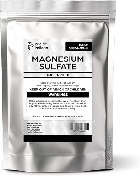 Magnesium Sulfate Epsom Salt MgSO47H2O - Chemical 3lb