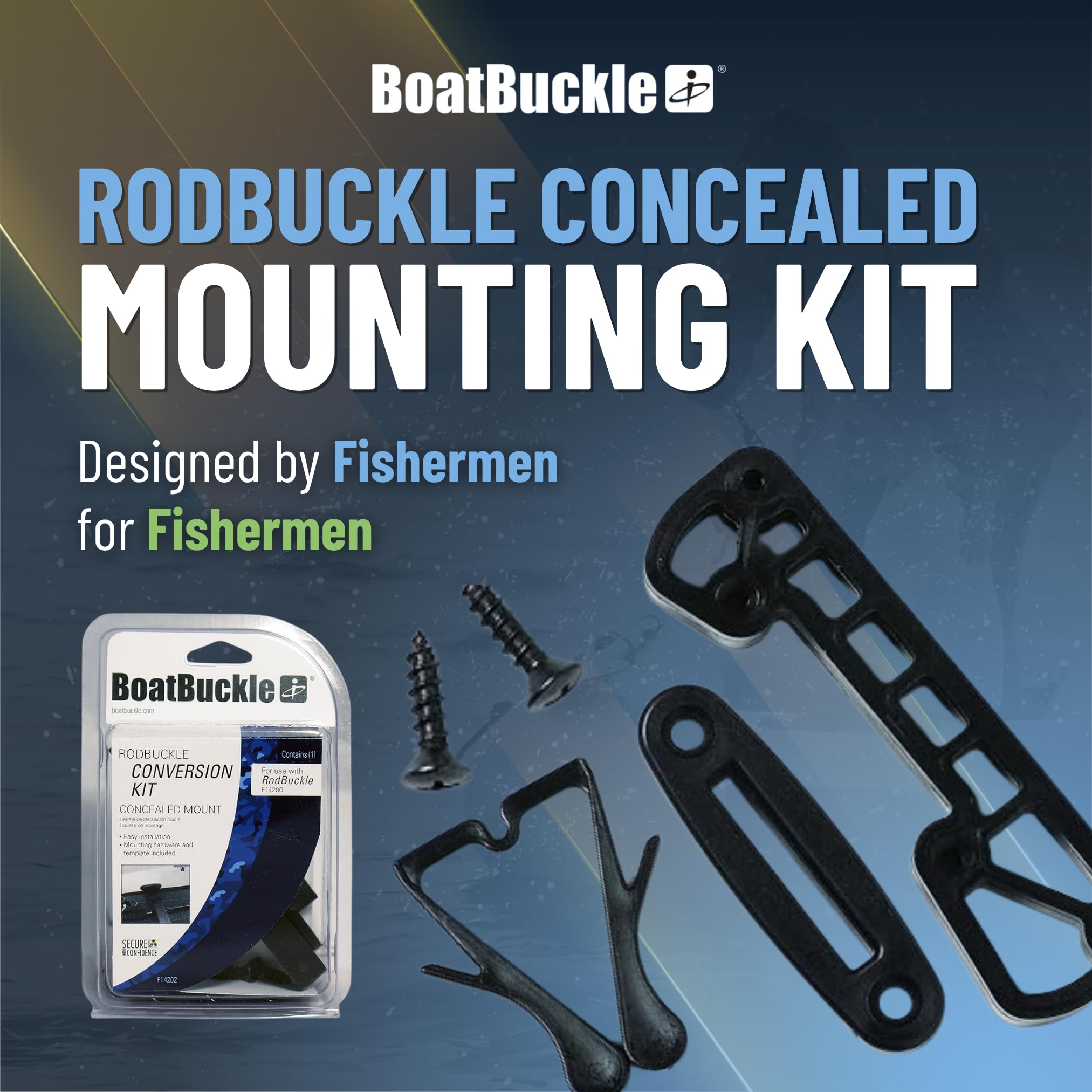 BoatBuckle Kit de montagem oculta RodBuckle | Amazon.com.br