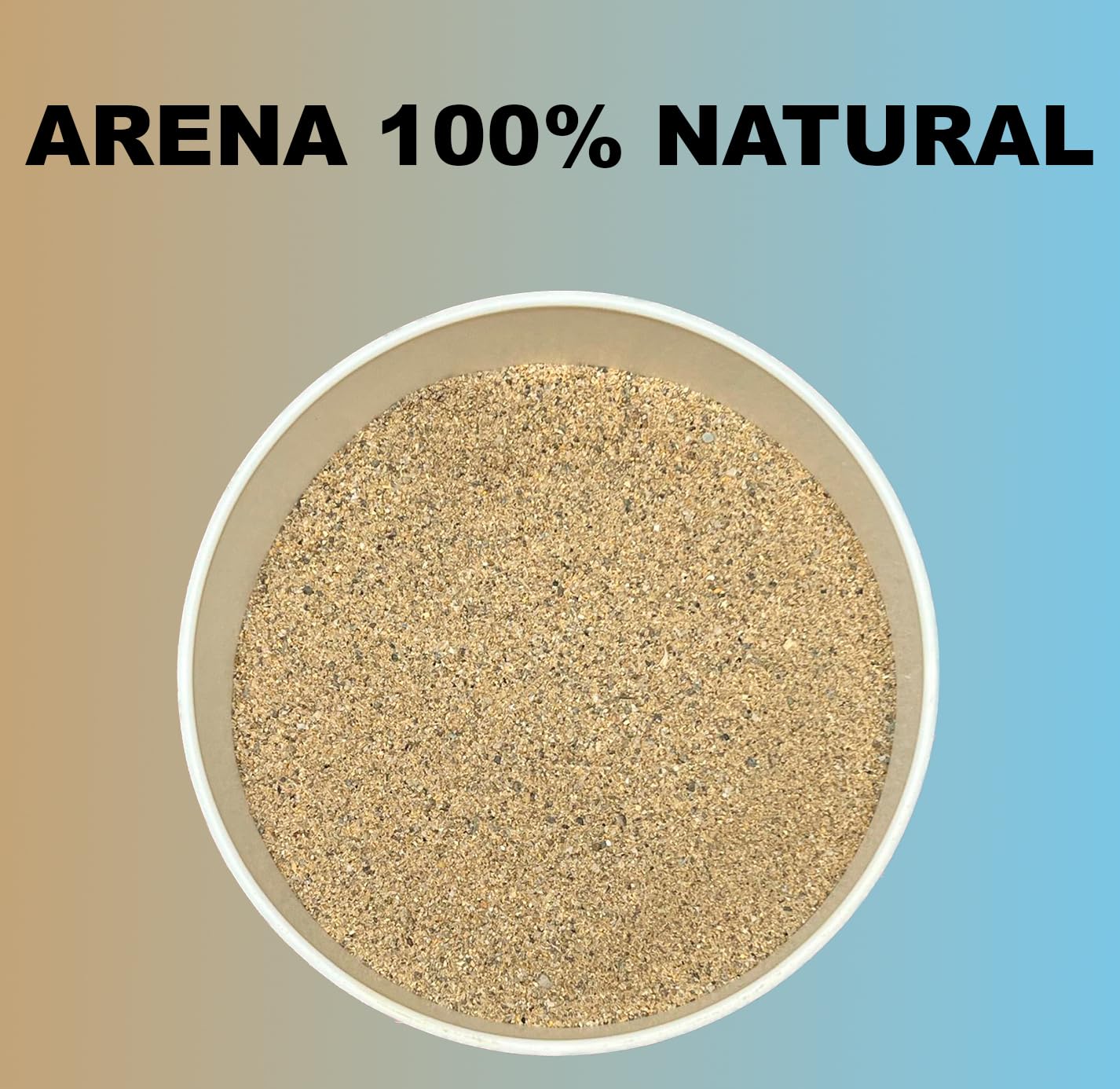 tobored Arena Natural para Terrario. 15 kg de Arena 100% Natural Arena de Playa para su Terrario. Su granulometría es de 0,1-0,8 MM. - 3