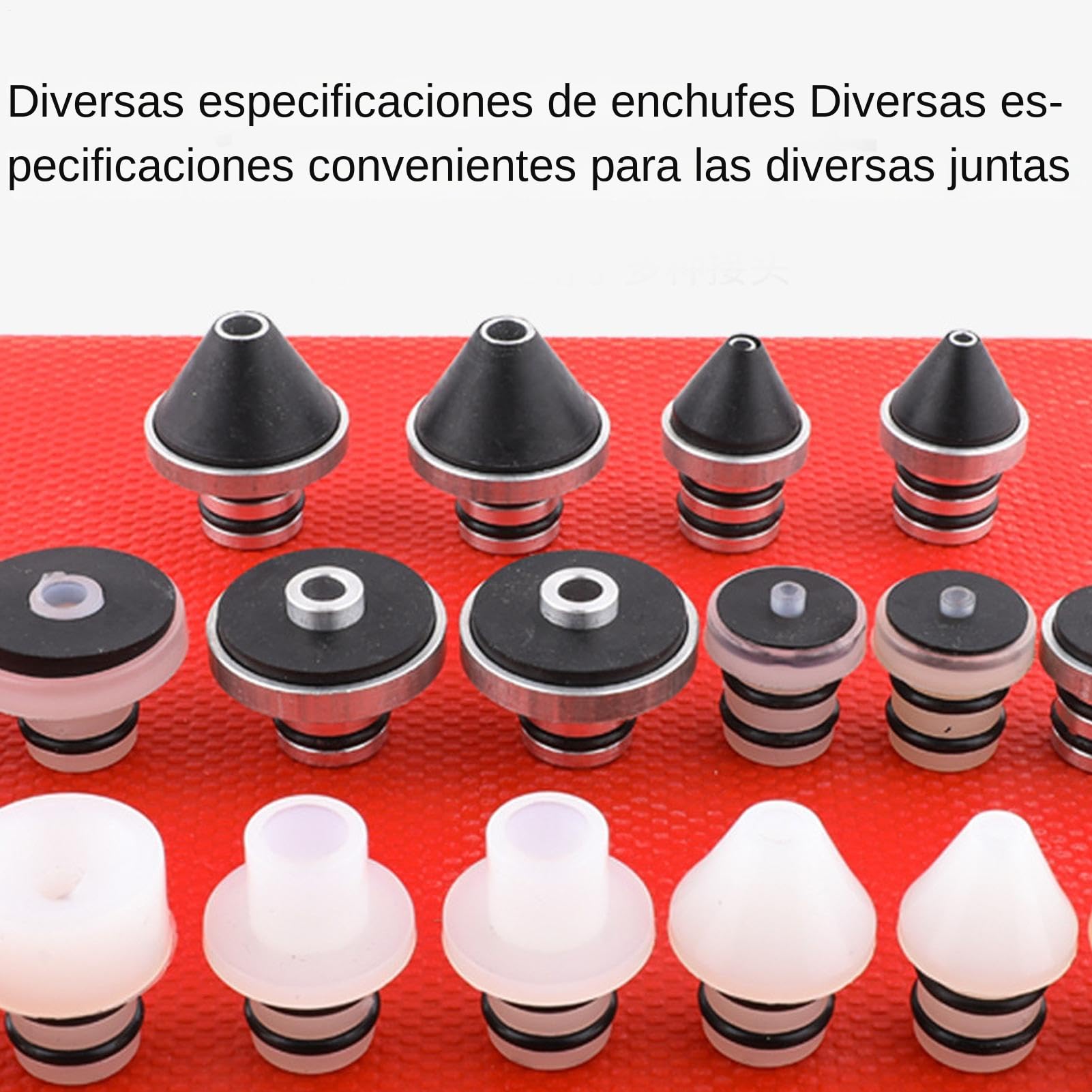 Kit Reparación Fugas Aire Acondicionado Coche Mantenimiento Portátil para | Probador AC Coche Mantenimiento HVAC, Refrigeración Industrial, Pruebas Presión Radiad