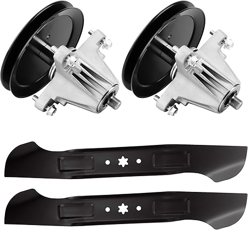 Kit de reconstrucción de cubierta de 46 pulgadas Husillo 918-06977 Cuchilla 742-04244 para MTD Cub Cadet XT1-LT46 XT2-LX46 T225 T240 T2800 T3100