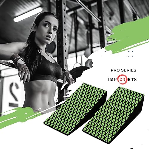 Miniatura 5 de Bloque de cuña de espuma EVA de alta calidad para sentadillas, bloque de cuña ligero para yoga, estiramiento de pantorrillas, tabla inclinada para