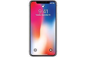 Unlocked iPhone X New in Space Gray (Renewed)