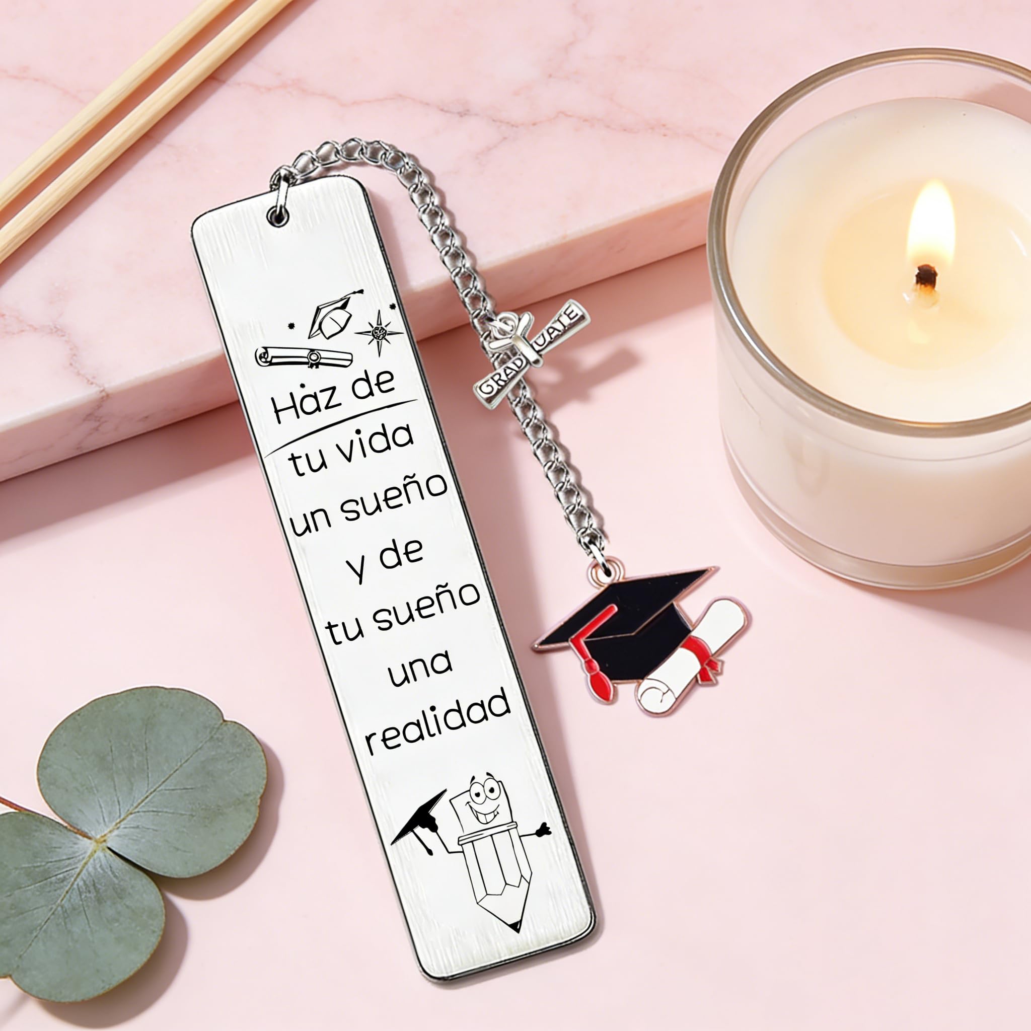 Regalo Graduación Marcadores Inspirador Recuerdo Universidad Mejor Amigo Hijo Hija Mujeres Hombres Adolescentes