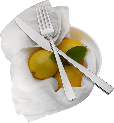 Miniatura 8 de Mikasa Barrett 18.10 - Juego de cubiertos de acero inoxidable, 45 piezas, servicio para 8