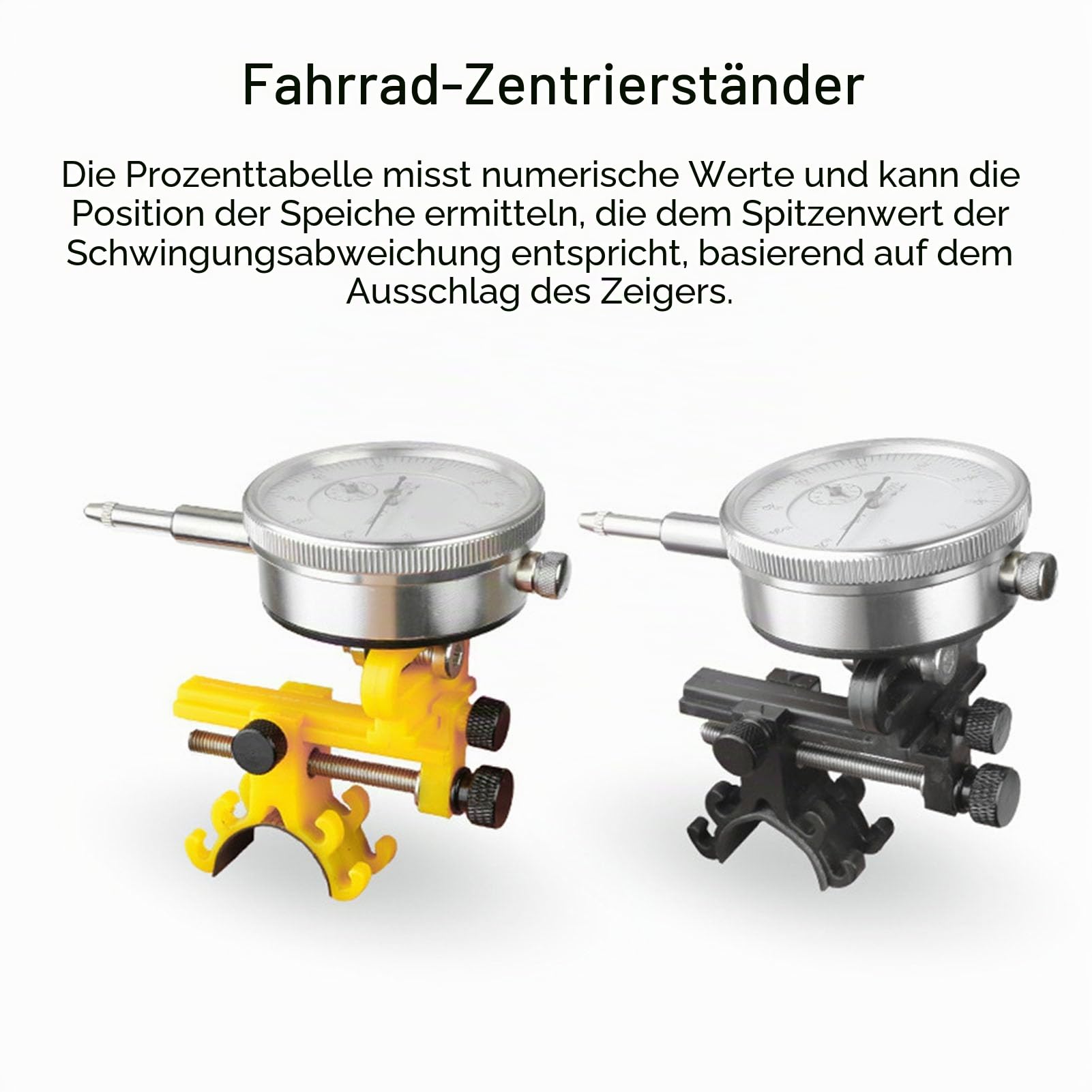 Rad-Zentrierständer, Professioneller Fahrrad-Rad-Zentrierständer, Fahrrad-Rad-Zentrierständer, Fahrrad-Rad-Zentrierständer, Fahrrad-Wartungszubehör (Black)