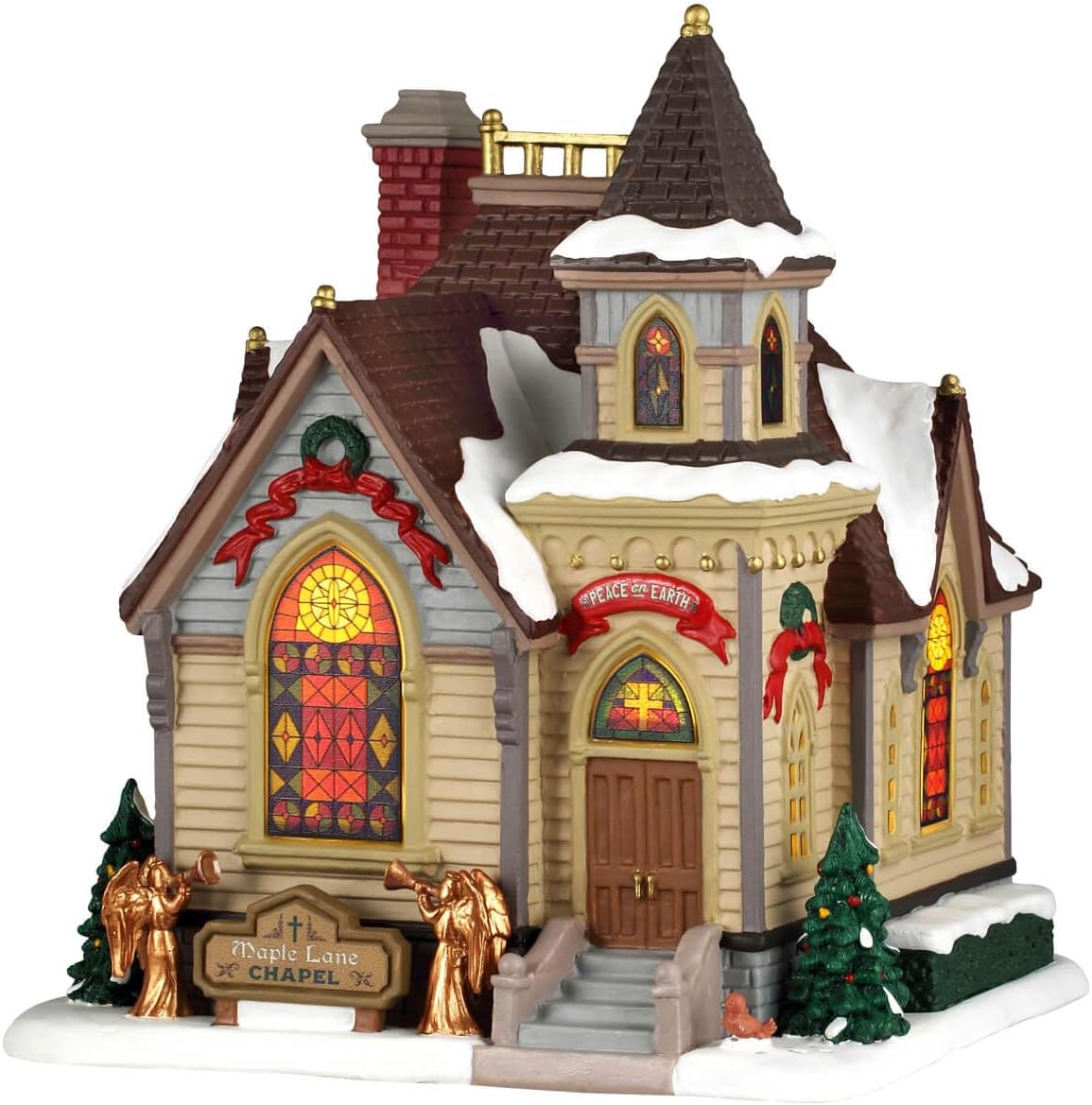 Lemax, Maple Lane Chapel, Lighted Buildings, #65542