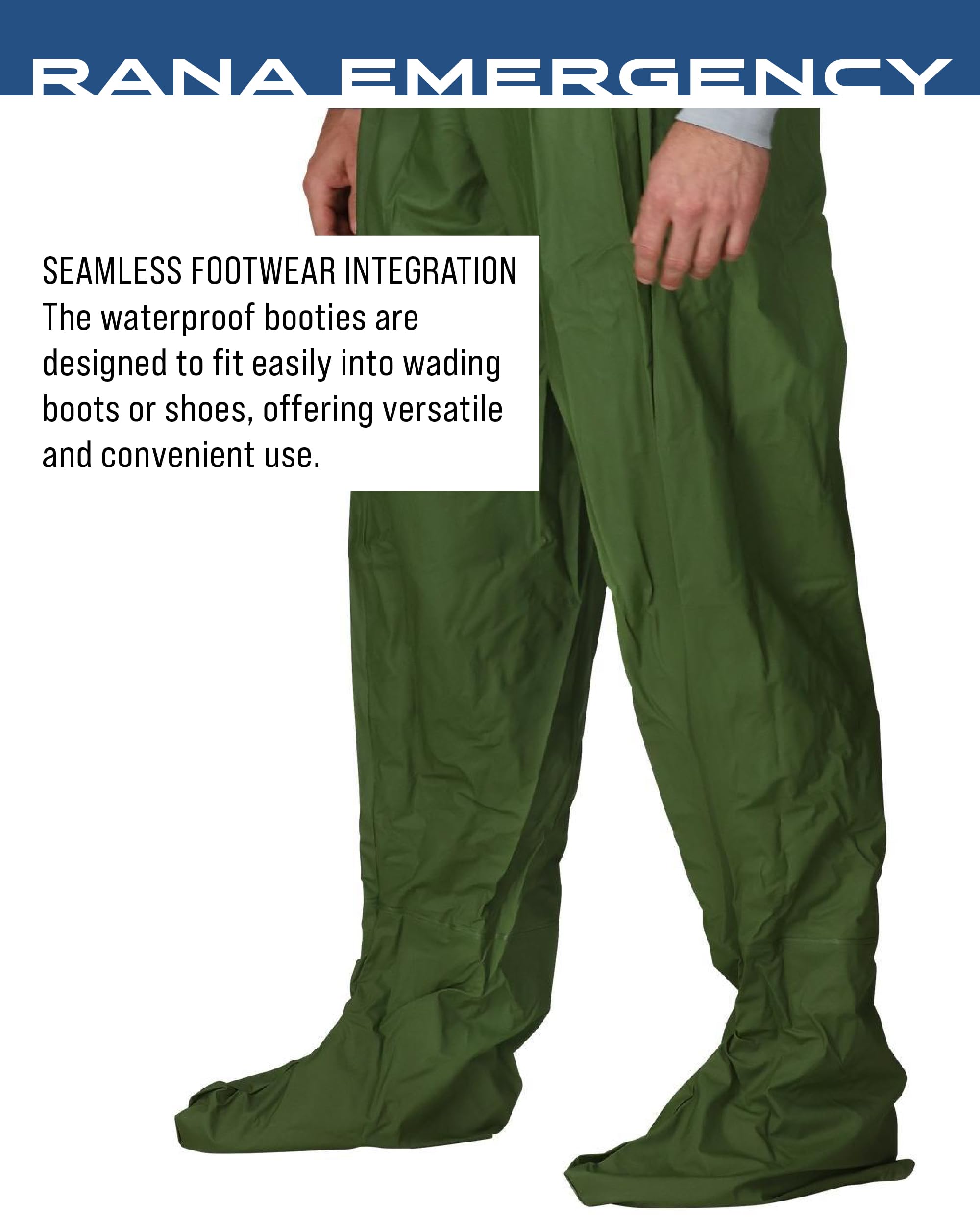 frogg toggs Herren Rana Notfall-wathose, Wasserdicht Rana Notfall-Wathose, wasserdicht (1er Pack)