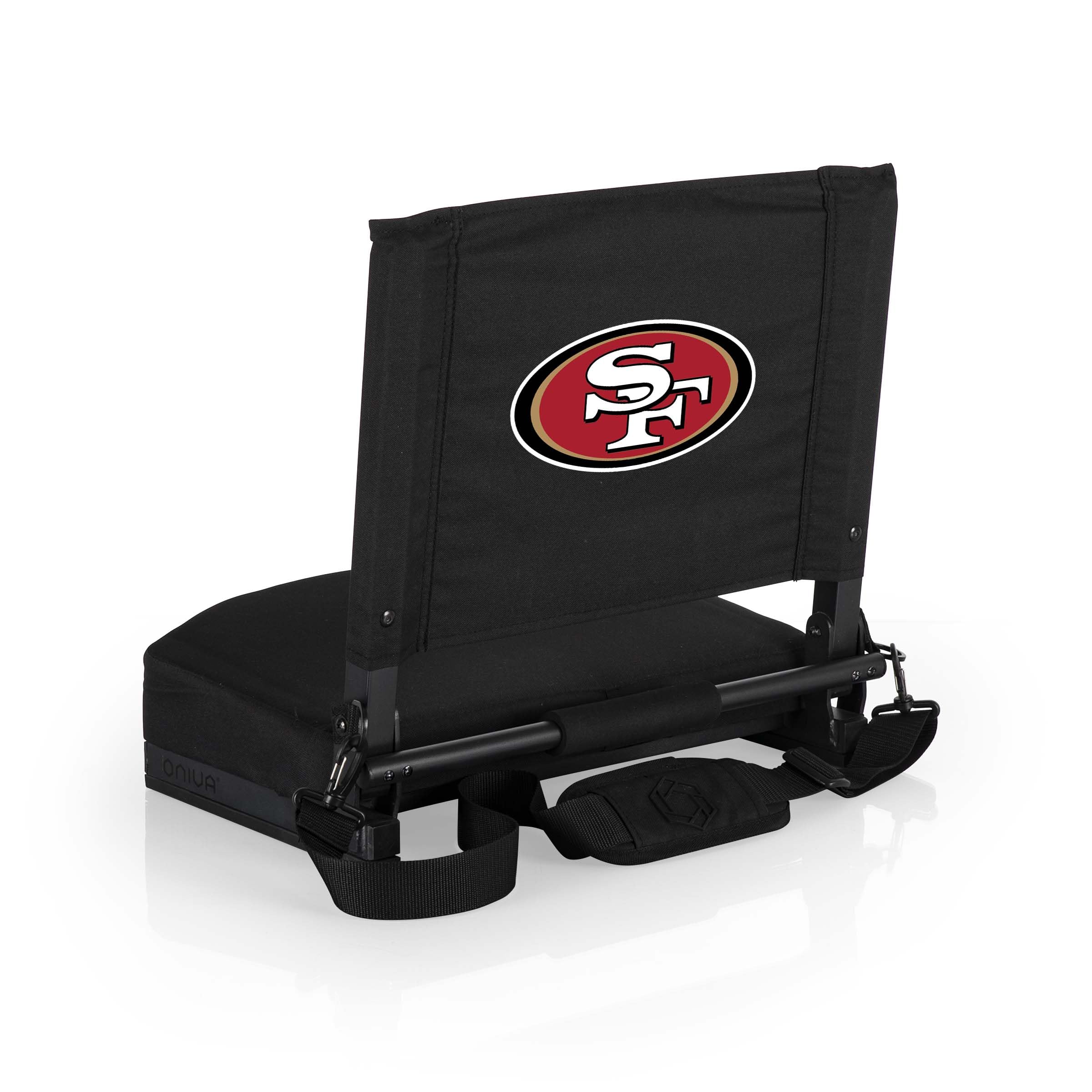 Picnic TIME NFL Unisex-Adult NFL Gridiron Stadium Seat, Lightweight, Portable Folding Chair for Bleachers and Benches