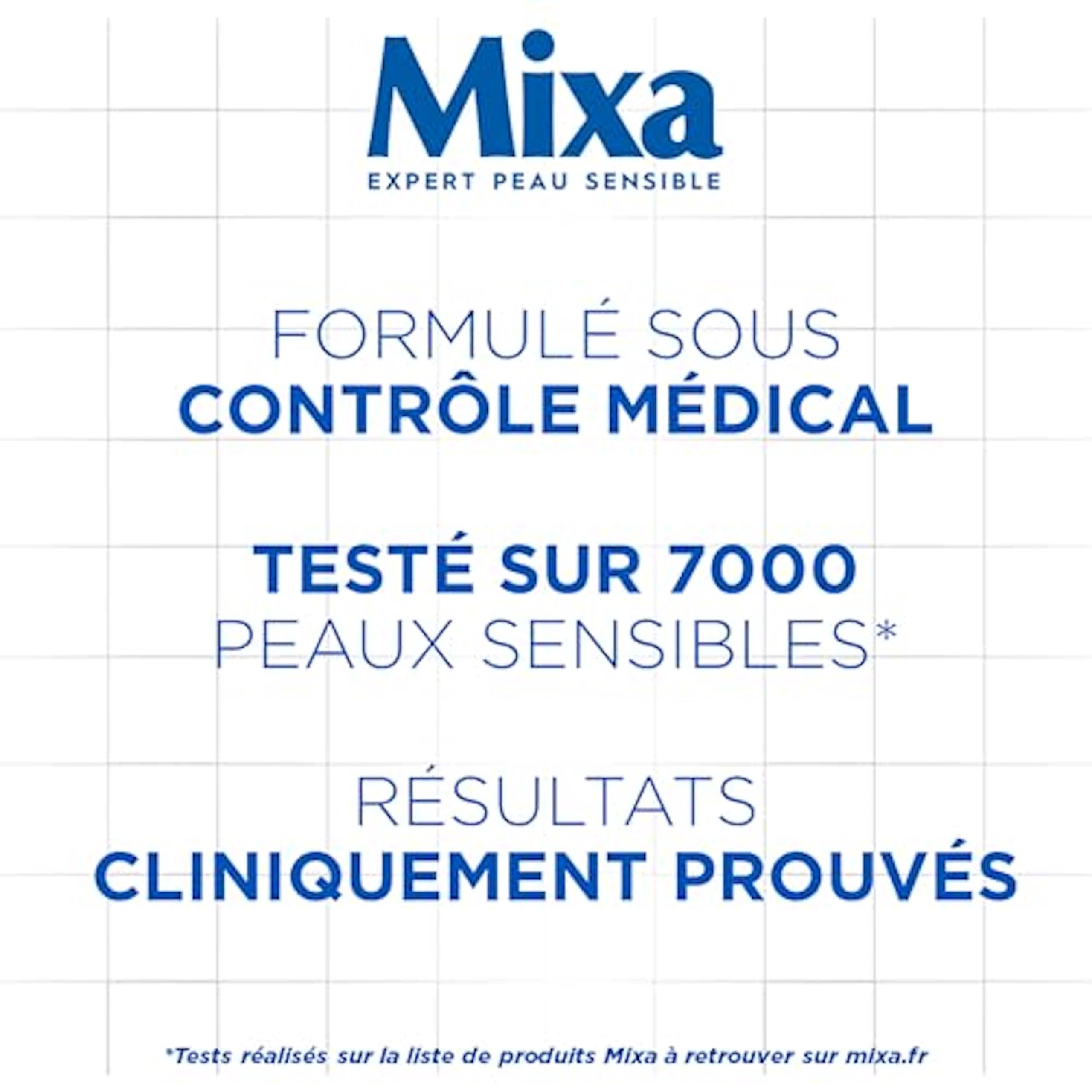 Image secondaire de Mixa Expert Peau Sensible Lait Démaquillant Apaisant Extra-pur 200 ml